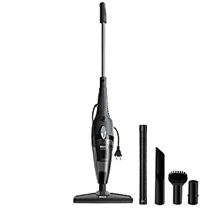 INALSA Dura Clean Plus Upright Vacuum Cleaner, 2-in-1,Handheld & Stick for Home & Office Use,800W- with 16KPA Strong Suction & HEPA Filtration|0.8L Dust Tank|Includes Multiple Accessories,(Grey/Black) INALSA Dura Clean Plus Upright Vacuum Cleaner, 2-in-1,Handheld & Stick for Home & Office Use,800W- with 16KPA Strong Suction & HEPA Filtration|0.8L Dust Tank|Includes Multiple Accessories,(Grey/Black)